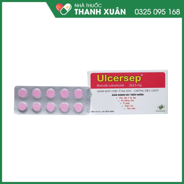 Ulcersep chữa bệnh tiêu hóa